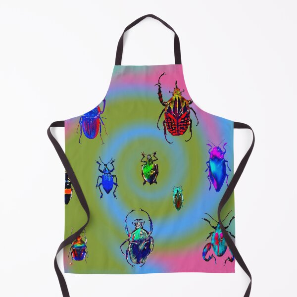 Item preview, Various beetles in psychedelic style designed and sold by Kacharava.