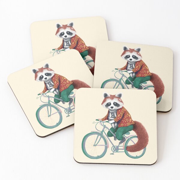 Item preview, Another Red Panda on a Bike  designed and sold by typicalartguy.