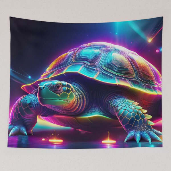 Item preview, Multicolor turtle. designed and sold by BAR DEC.