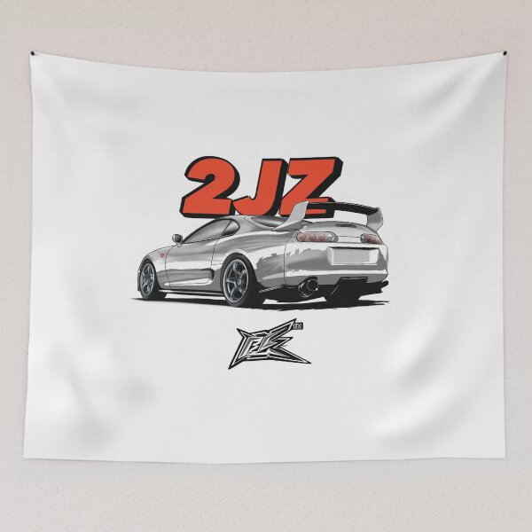 Item preview, toyota supra mk4 white  designed and sold by NaquashM.