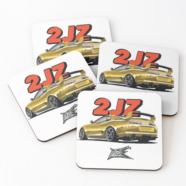 Item preview, toyota supra mk4 yellow  designed and sold by NaquashM.