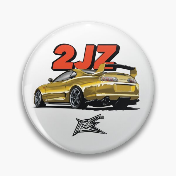 Item preview, toyota supra mk4 yellow  designed and sold by NaquashM.