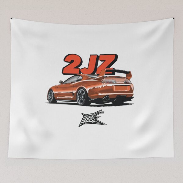 Item preview, toyota supra mk4 orange  designed and sold by NaquashM.
