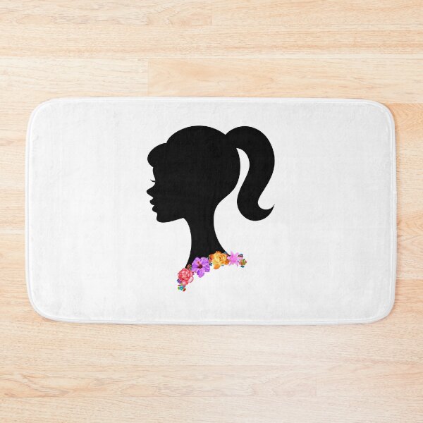 Item preview, Flower Crown Necklace Girl Silhouette designed and sold by Spike The Punch Design Co..