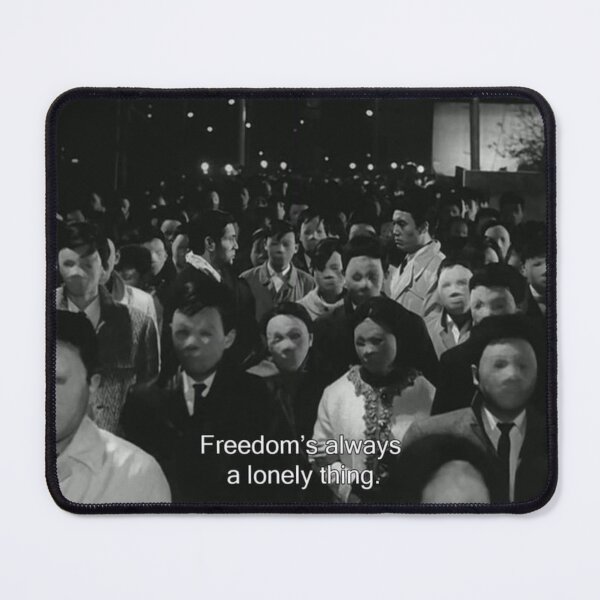 Item preview, Freedom's always a lonely thing designed and sold by redartworks.