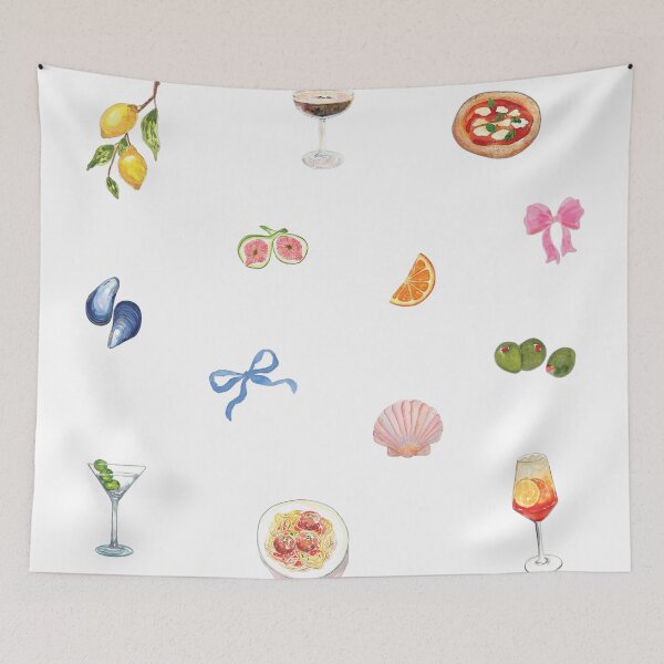 Item preview, Paquete de pegatinas de verano italiano designed and sold by abigailwiley.
