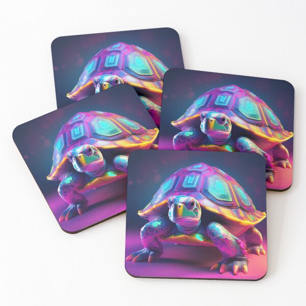 Item preview, Multicolor turtle. designed and sold by BAR DEC.