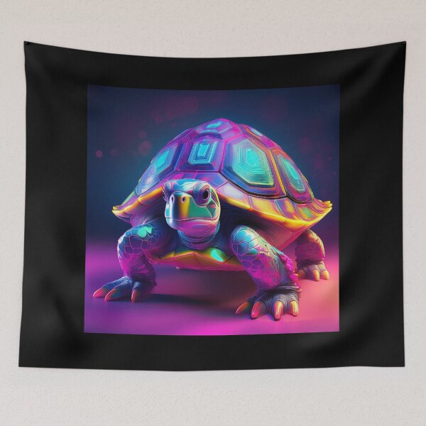 Item preview, Multicolor turtle. designed and sold by BAR DEC.