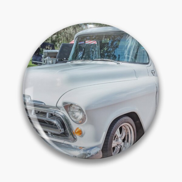 Artikelvorschau, 1957 weißer Chevy Pickup Truck 3100 Serie X100 entworfen und verkauft von RichFrancoCars.