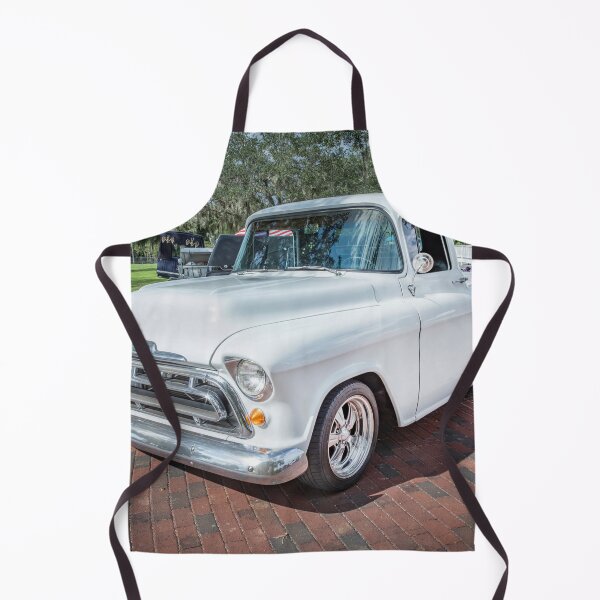 Item preview, 1957 White Chevy Pick Up Truck 3100 Series X100 designed and sold by RichFrancoCars.