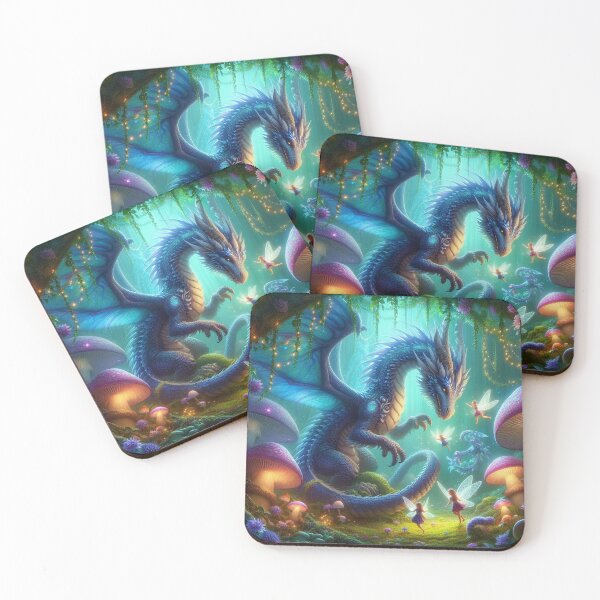 Item preview, lush magical forest landscape designed and sold by Dominika Farkašová.