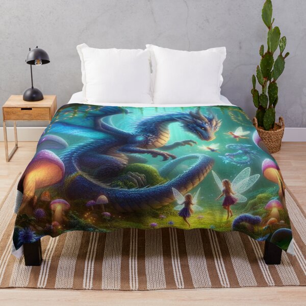 Item preview, lush magical forest landscape designed and sold by Dominika Farkašová.