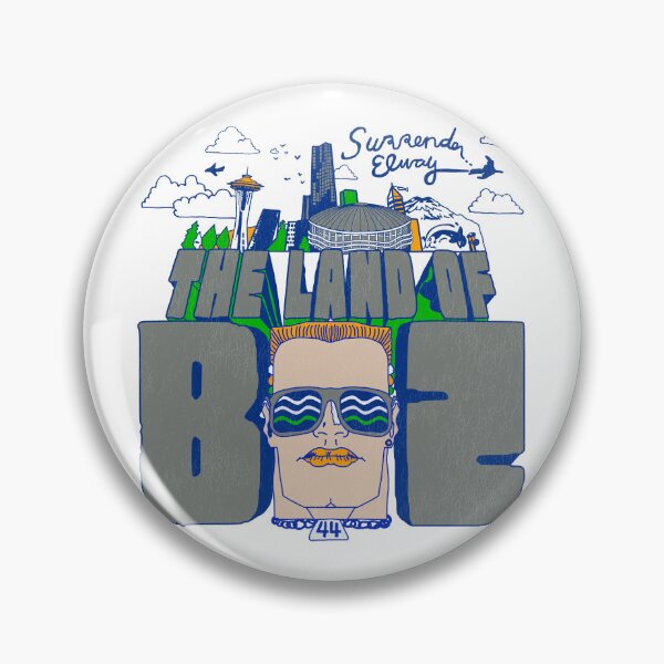 Item preview, Brian Bosworth Retro Football Land of Boz designed and sold by darklordpug.