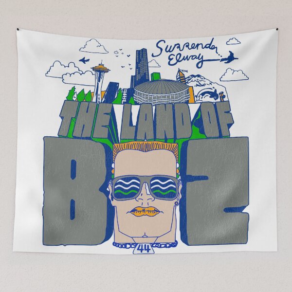 Item preview, Brian Bosworth Retro Football Land of Boz designed and sold by darklordpug.