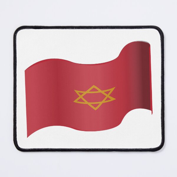 Item preview, Morocco Flag designed and sold by HarveyHandcraftsandDesigns.