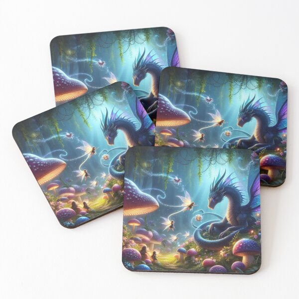 Item preview, magical mythical creature illustration designed and sold by Dominika Farkašová.