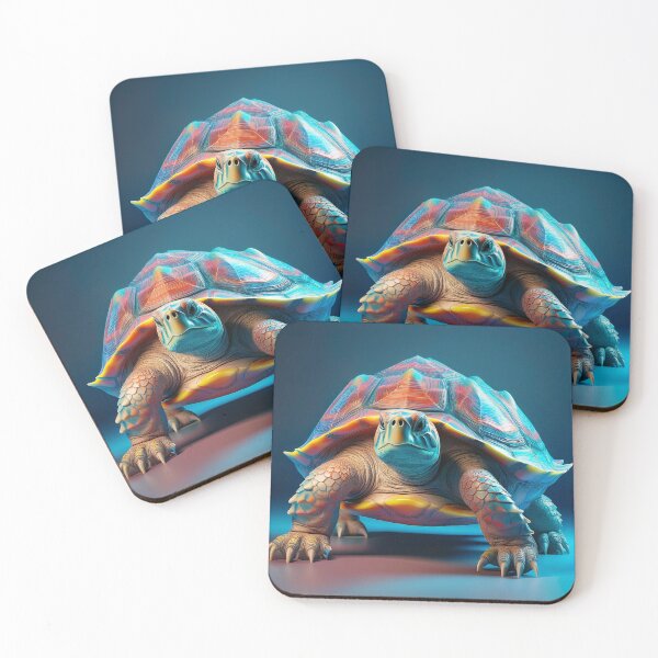Item preview, Multicolor turtle. designed and sold by BAR DEC.
