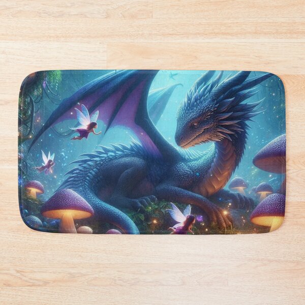 Item preview, luminous otherworldly forest setting designed and sold by Dominika Farkašová.