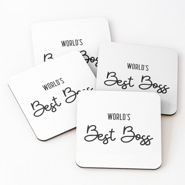 Item preview, World's Best Boss / Great Mentor designed and sold by TrendyBlissUK.