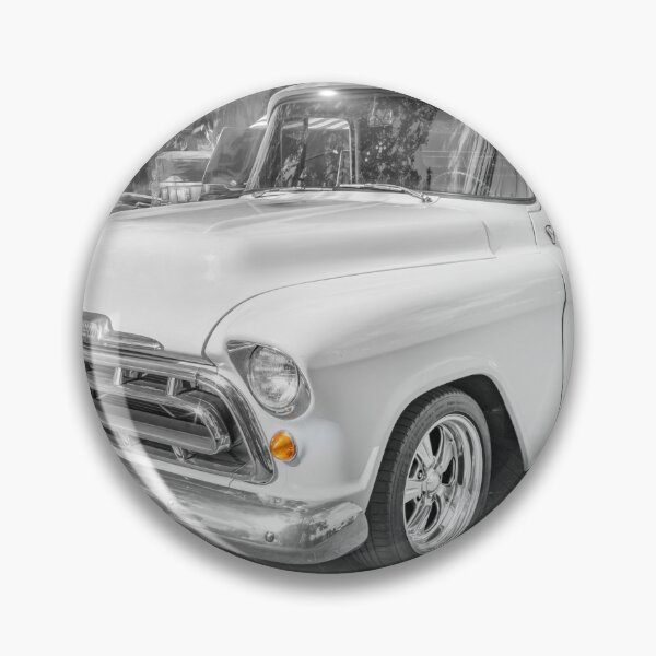 Artikelvorschau, 1957 weißer Chevy Pickup Truck 3100 Serie X100 entworfen und verkauft von RichFrancoCars.
