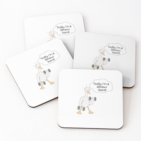 Item preview, Goose Meme, Today I'm a Serious Goose  designed and sold by khallidaart.