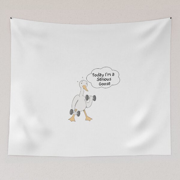 Item preview, Goose Meme, Today I'm a Serious Goose  designed and sold by khallidaart.