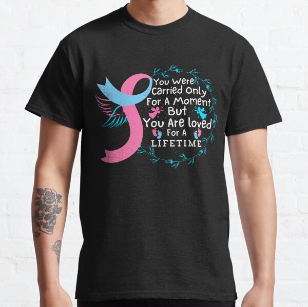 Item preview, Infant Loss Awareness, Pink Blue Ribbon My Forever Baby Loss Gift, Angel Baby Memorial Gift for Parents  designed and sold by A3-Creations.