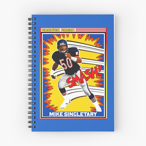 Item preview, Mike Singletary - Crunch Crew Football Card designed and sold by darklordpug.