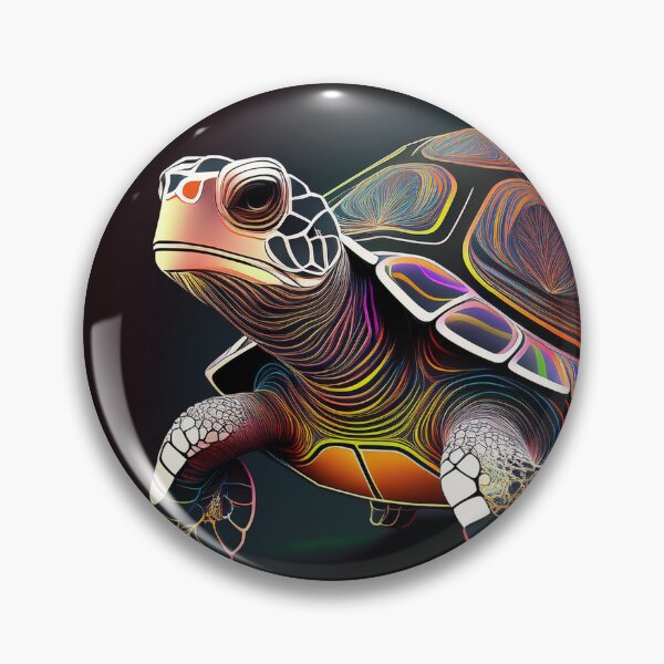 Item preview, Multicolor turtle. designed and sold by BAR DEC.