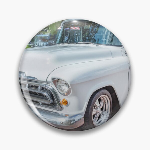 Artikelvorschau, 1957 weißer Chevy Pick-up-Truck 3100 Serie X102 entworfen und verkauft von RichFrancoCars.