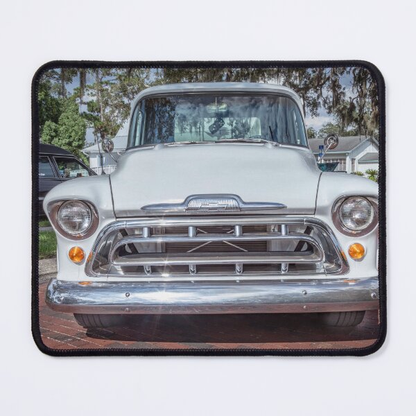 Item preview, 1957 White Chevy Pick Up Truck 3100 Series X103 designed and sold by RichFrancoCars.