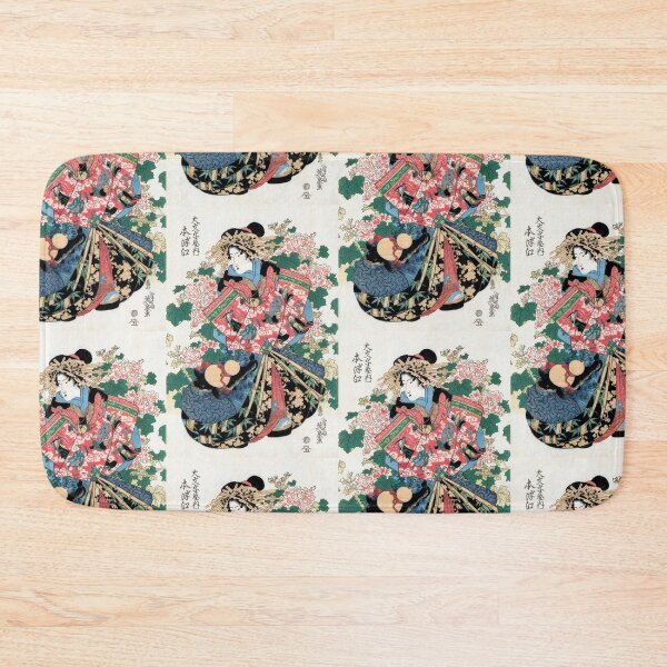 Item preview, Japanese woman  vintage woodblock prints by Keisai Eisen  designed and sold by TeeARTHY.