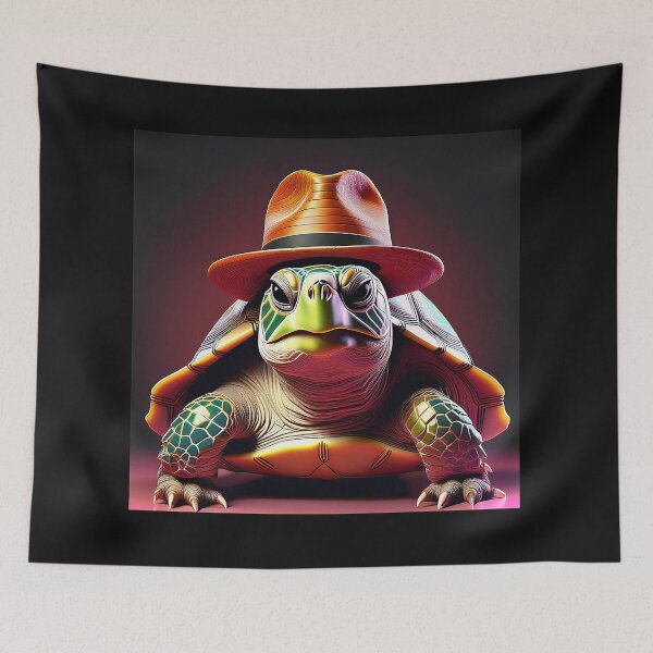 Item preview, Funky turtle. designed and sold by BAR DEC.