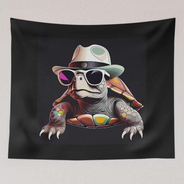 Item preview, Funky turtle. designed and sold by BAR DEC.