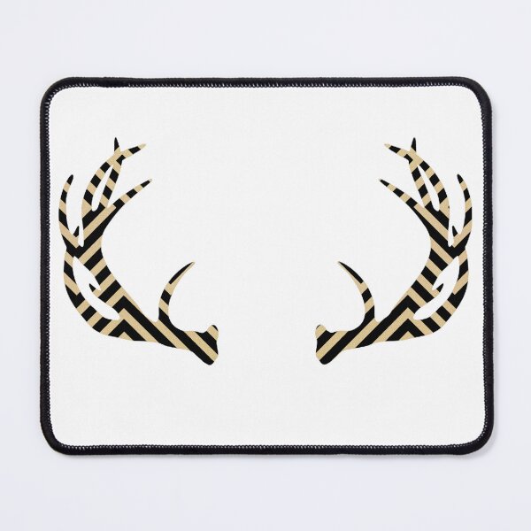 Item preview, Art Deco Deer Antlers designed and sold by Spike The Punch Design Co..