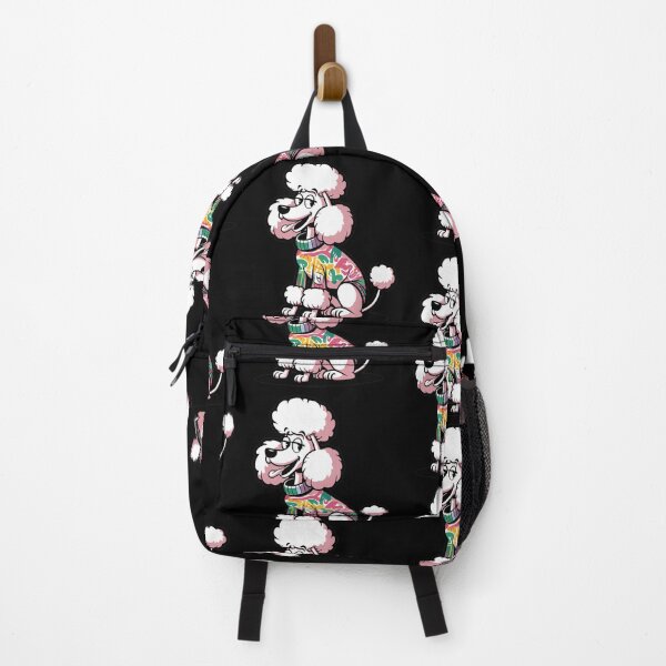 Item preview, Cool Funny White Poodle Dog Wearing Sweater Graffiti designed and sold by Nature's Fancy.