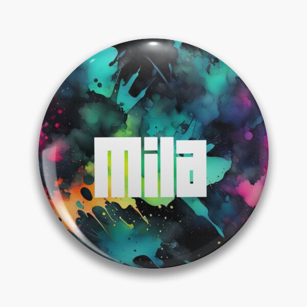 Item preview, Custom Neon Name Mila designed and sold by Gabriela McDaniel.