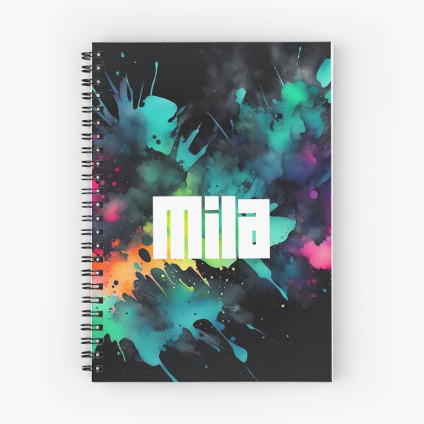Item preview, Custom Neon Name Mila designed and sold by Gabriela McDaniel.