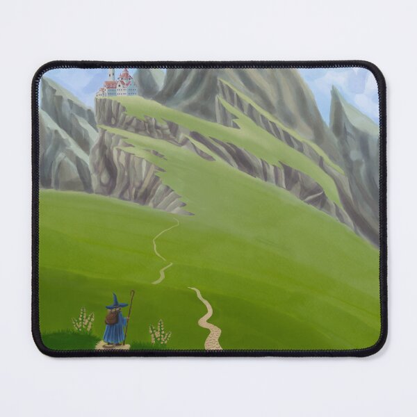 Item preview, Journey through the Rocky Mountains watercolor art designed and sold by MariaPencilArt.