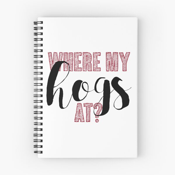 Item preview, Where My Hogs At? designed and sold by Spike The Punch Design Co..