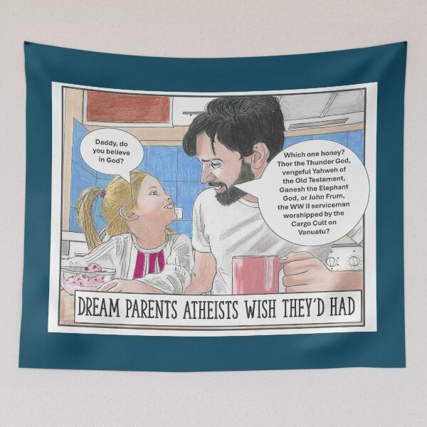 Item preview, Dream Parents Atheists Wish They'd Had designed and sold by RuthyBallard.