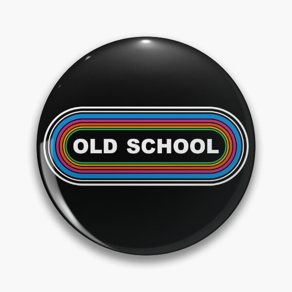 Item preview, OLD SCHOOL 70's 80's Gen X boomer West Coast KLOS parody Bumper Sticker designed and sold by FlatSixGraphics.