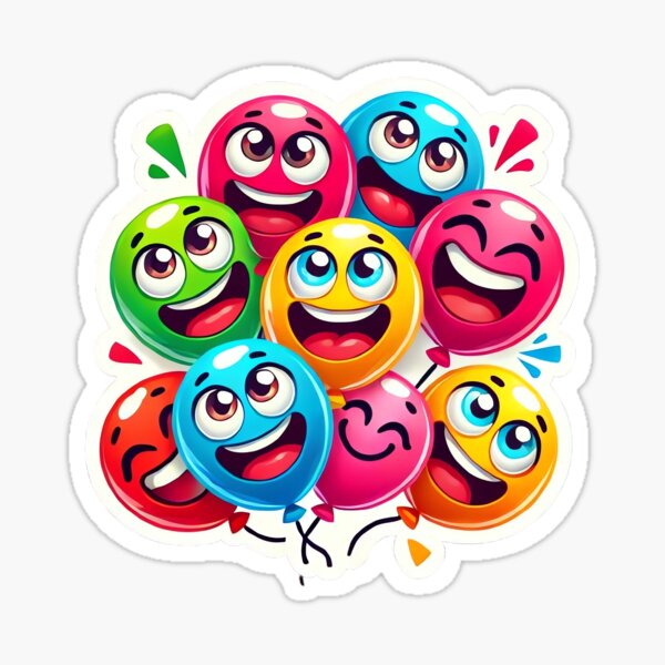 Item preview,  Laughing Balloons of Joy designed and sold by devMohaned.
