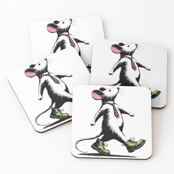 Item preview, Mouse with tie and boots designed and sold by DeReeg.