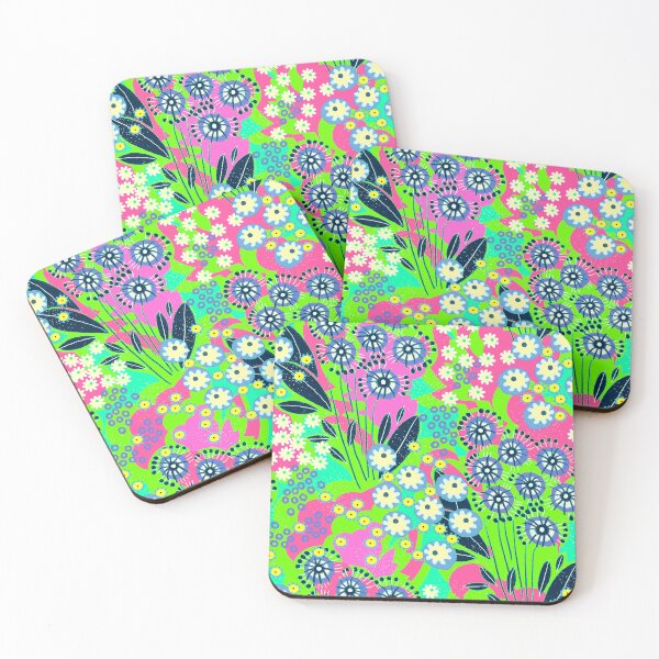Item preview, Alpine Meadow, Green and pink version designed and sold by Alex  Blud.