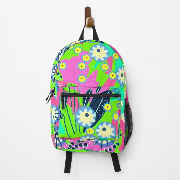 Item preview, Alpine Meadow, Green and pink version designed and sold by Alex Blud.