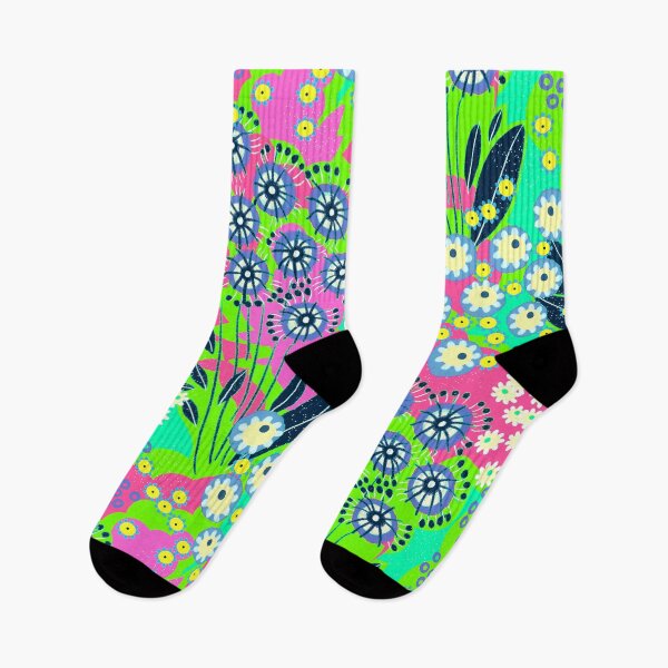 Item preview, Alpine Meadow, Green and pink version designed and sold by Alex  Blud.
