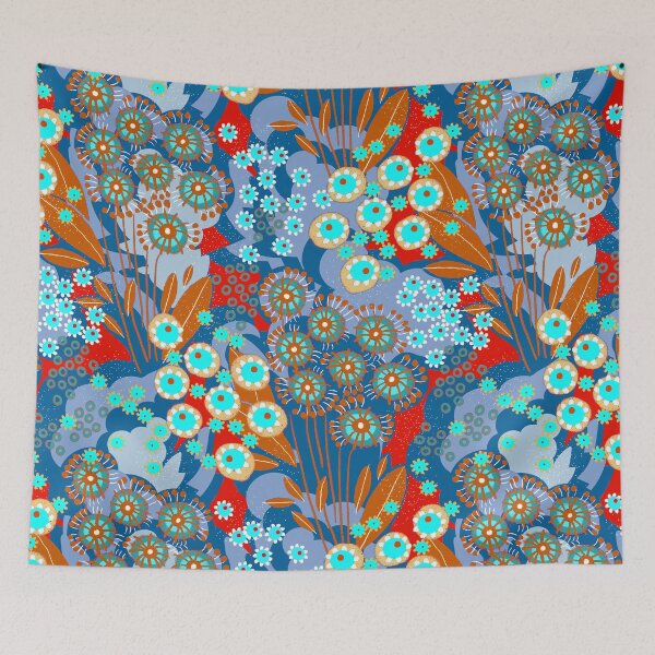 Item preview, Alpine Meadow, Blue and red version designed and sold by Alex  Blud.