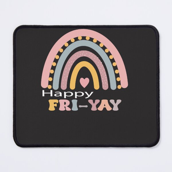 Item preview, Happy Fri-Yay Friday Lovers Fun   Weekend T-Shirt designed and sold by Fadawich.