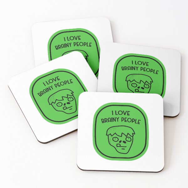 Item preview, I Love Brainy People Zombie | Funny Zombie Word Design designed and sold by TrueMotion.